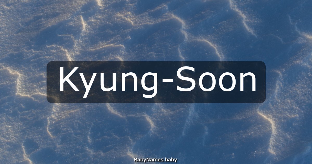Kyung-Soon