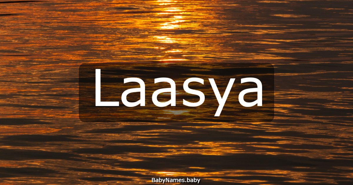 Laasya