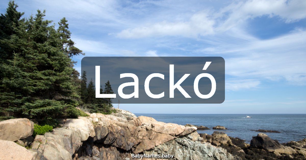 Lackó