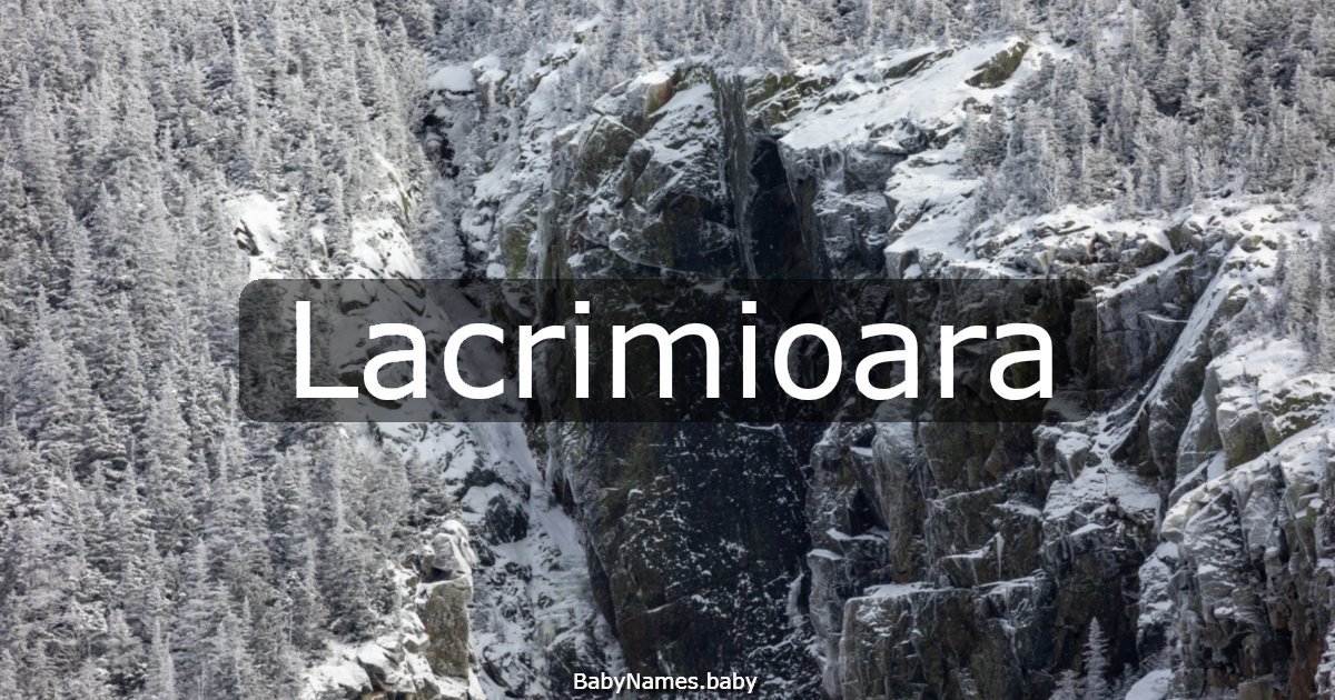 Lacrimioara