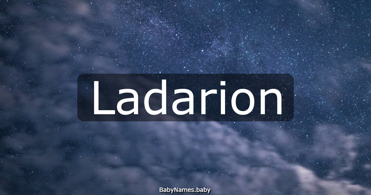Ladarion