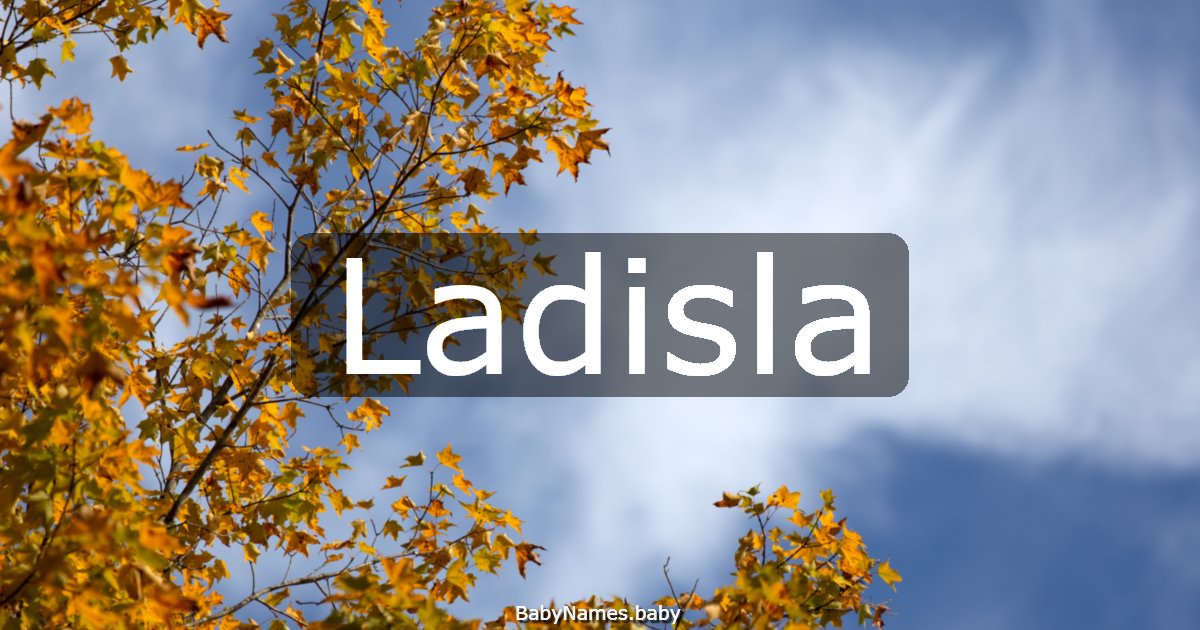 Ladisla