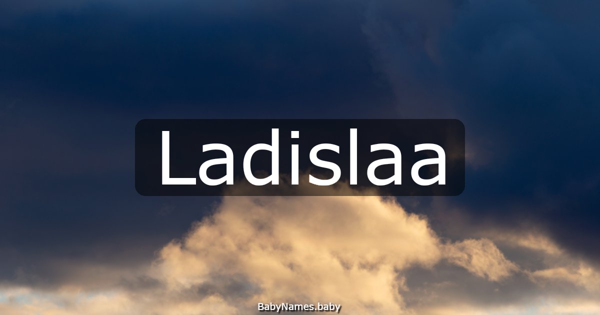 Ladislaa