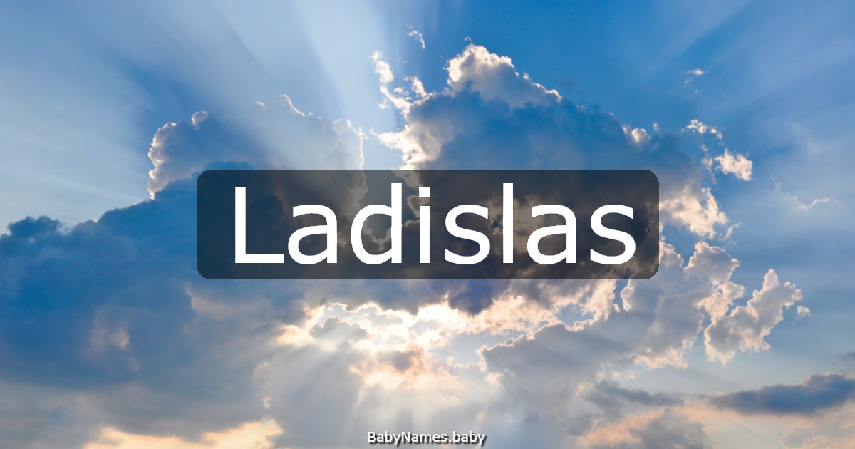 Ladislas