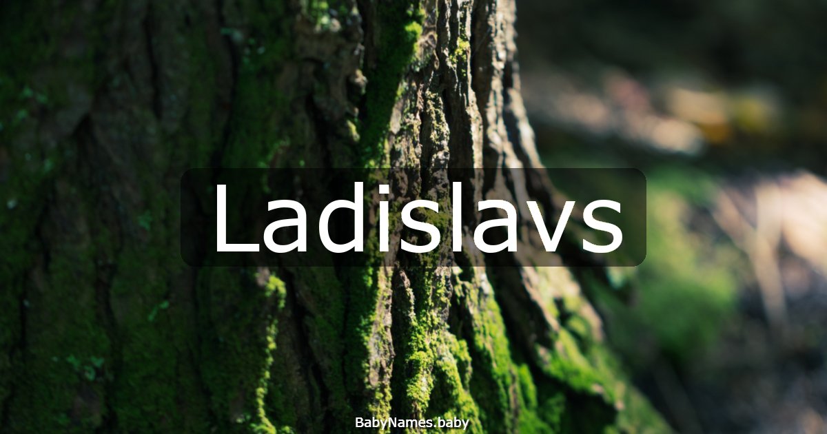 Ladislavs