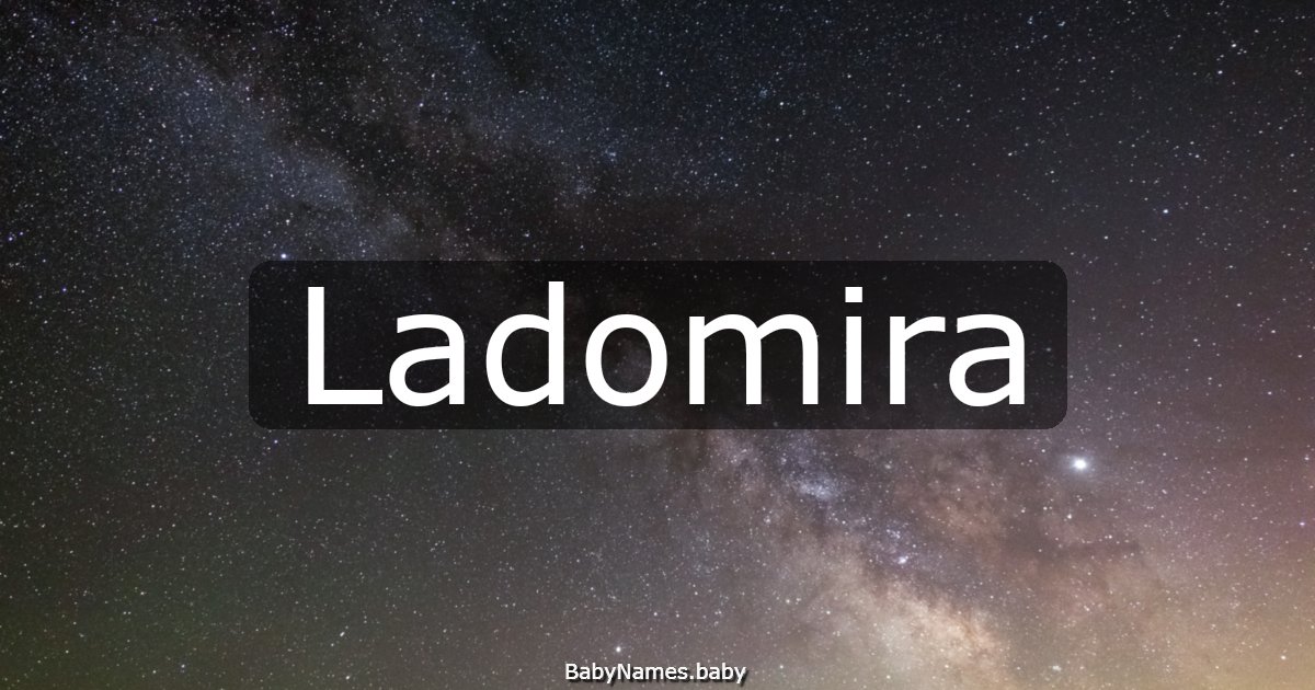 Ladomira