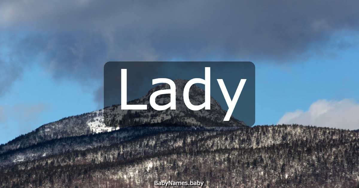 Lady