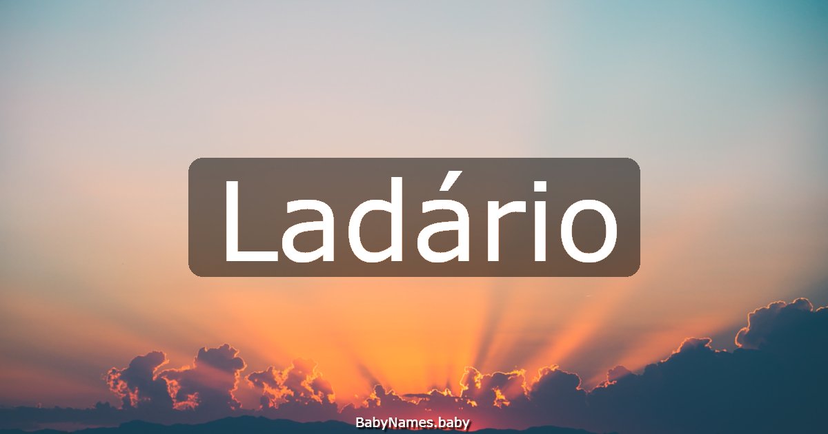 Ladário