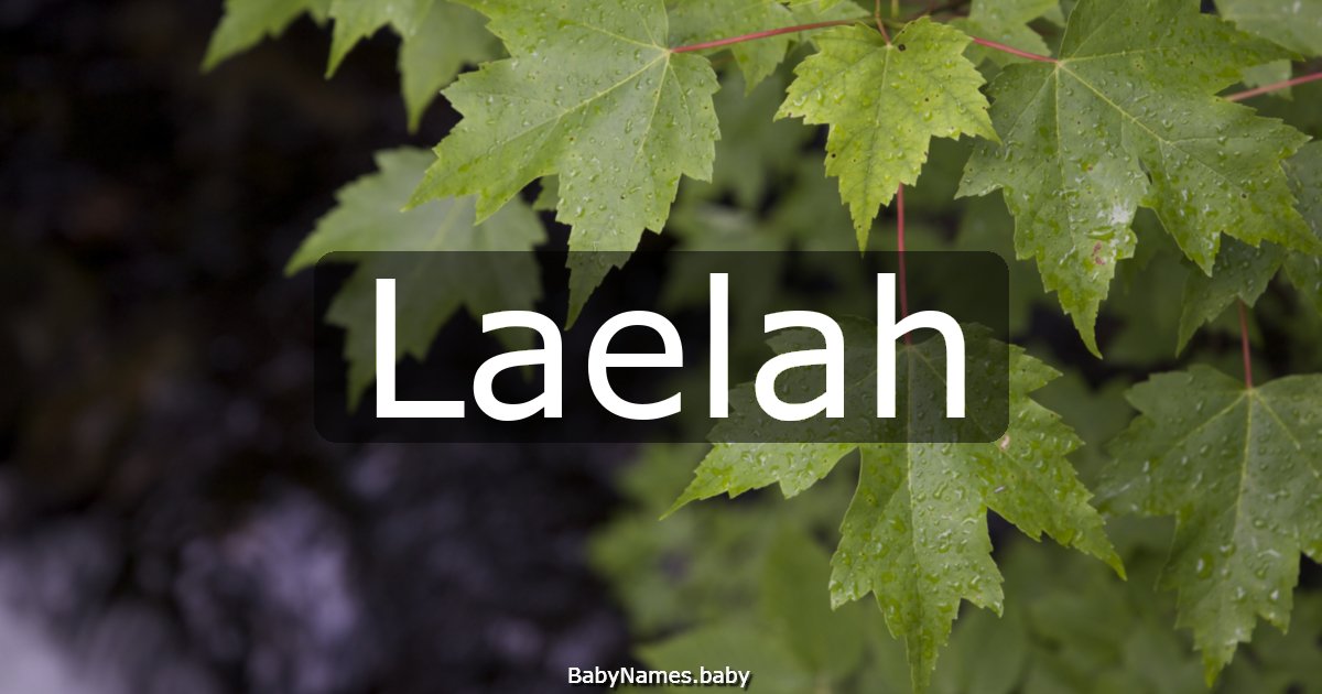 Laelah