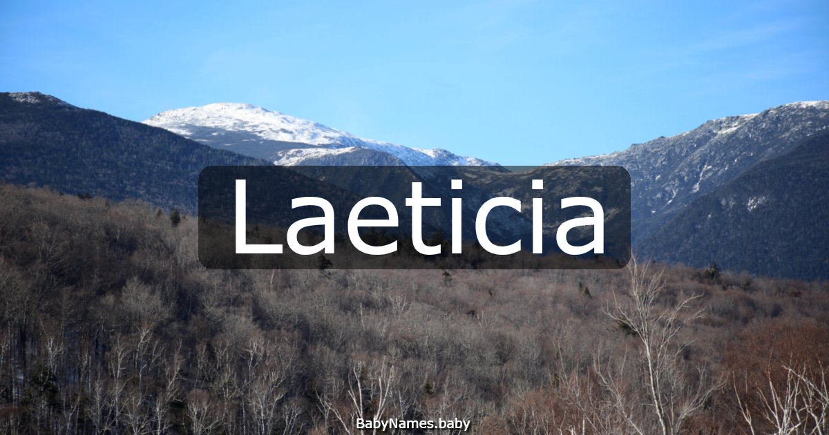 Laeticia