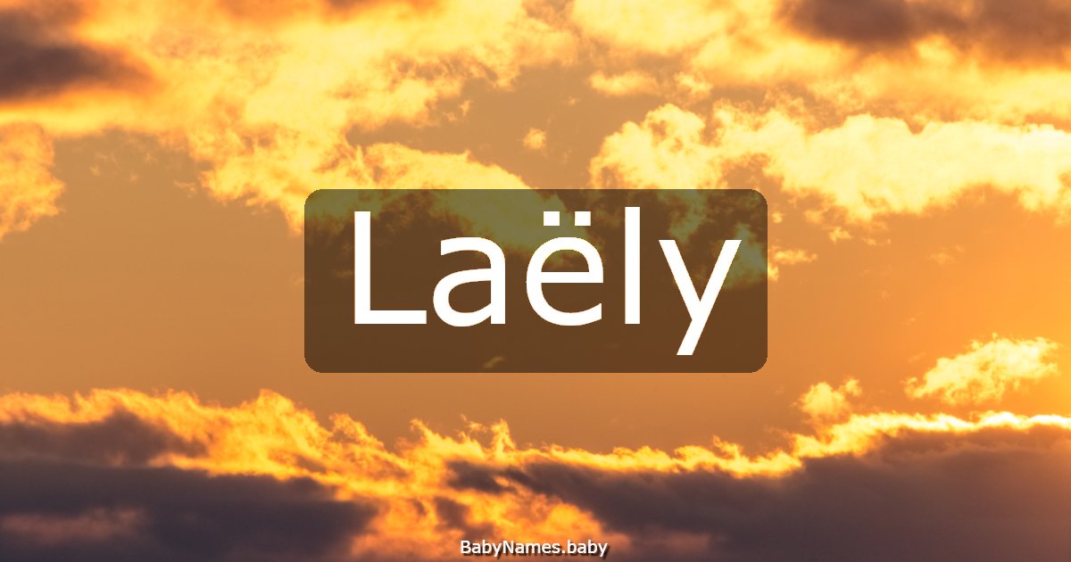Laëly