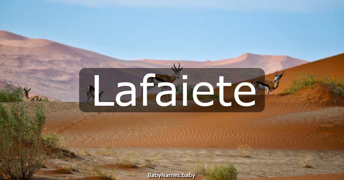 Lafaiete