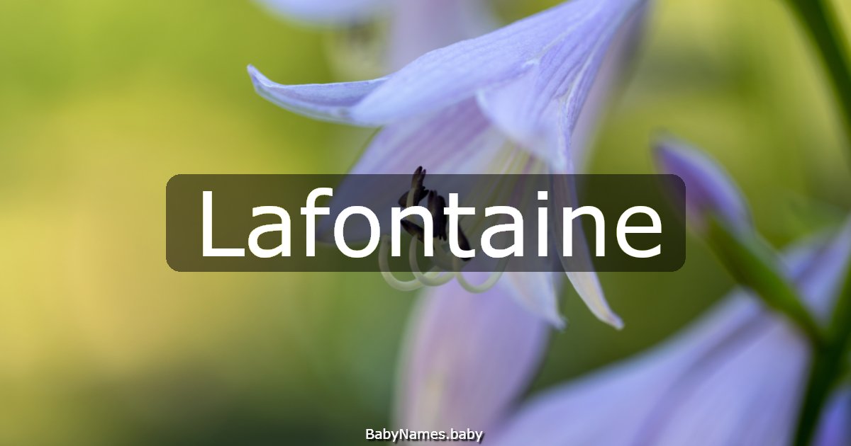 Lafontaine