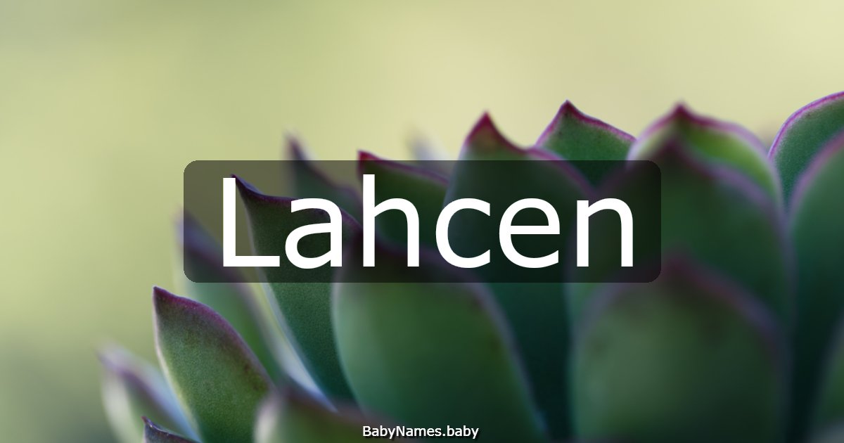 Lahcen
