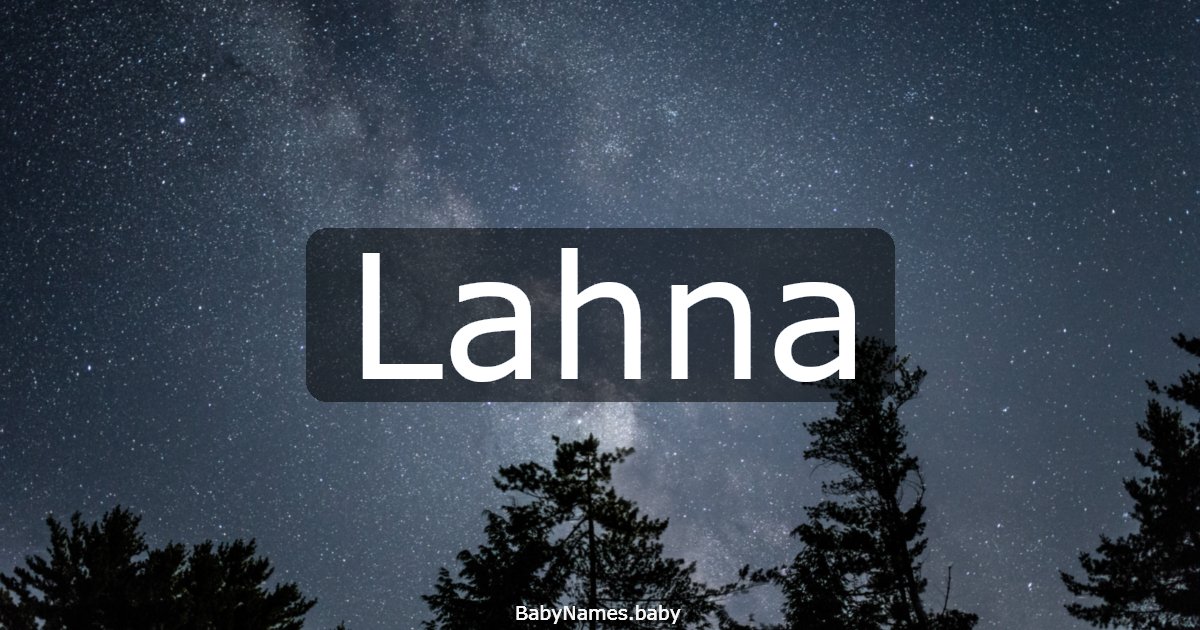 Lahna
