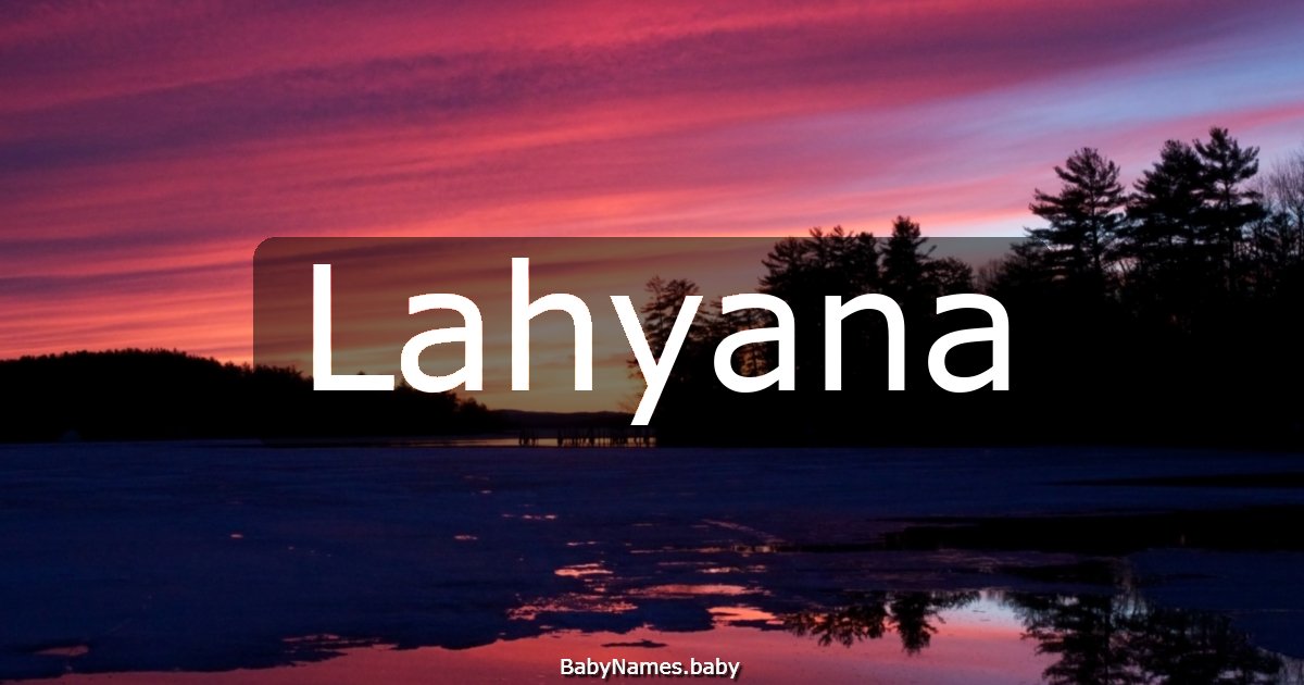Lahyana