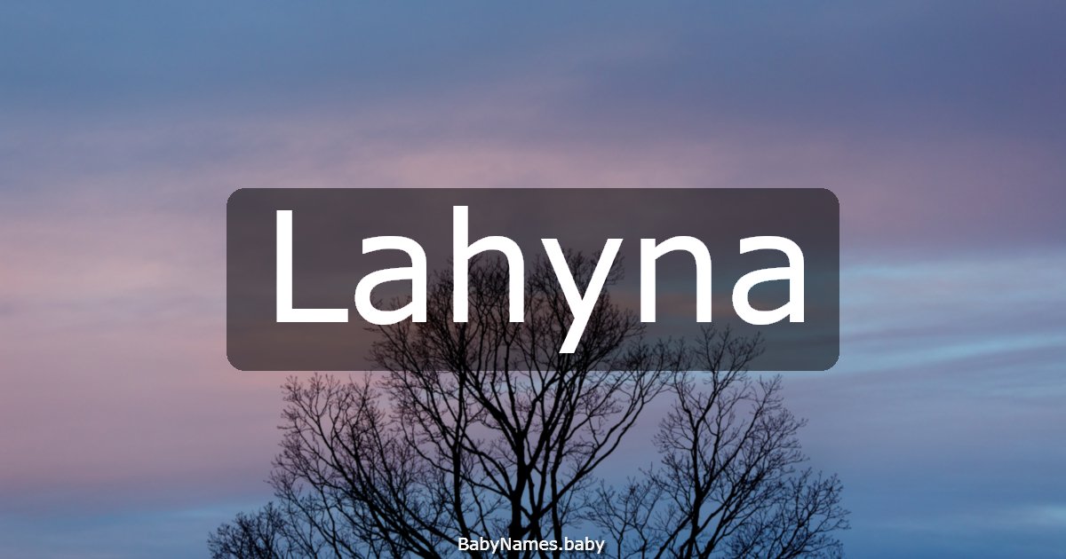 Lahyna