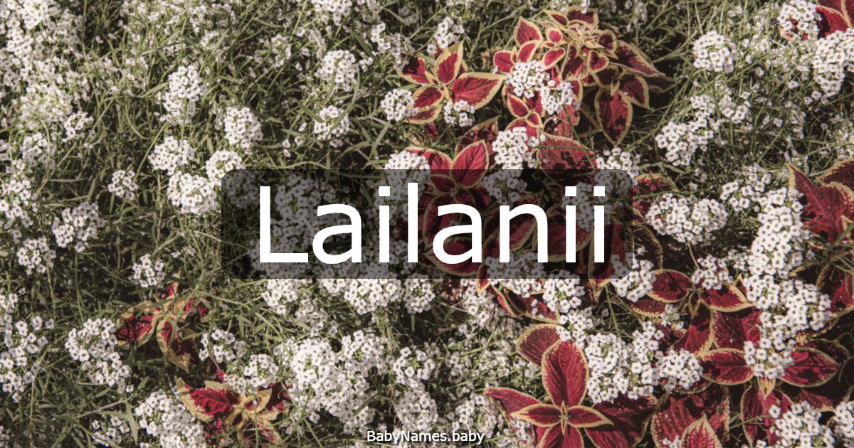 Lailanii