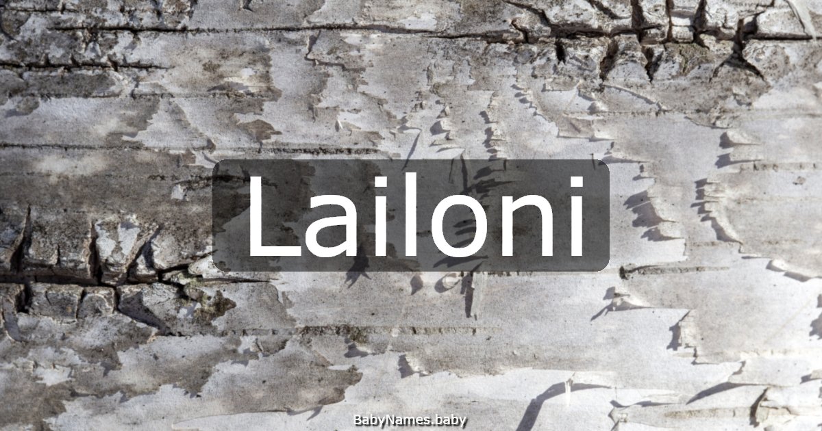 Lailoni