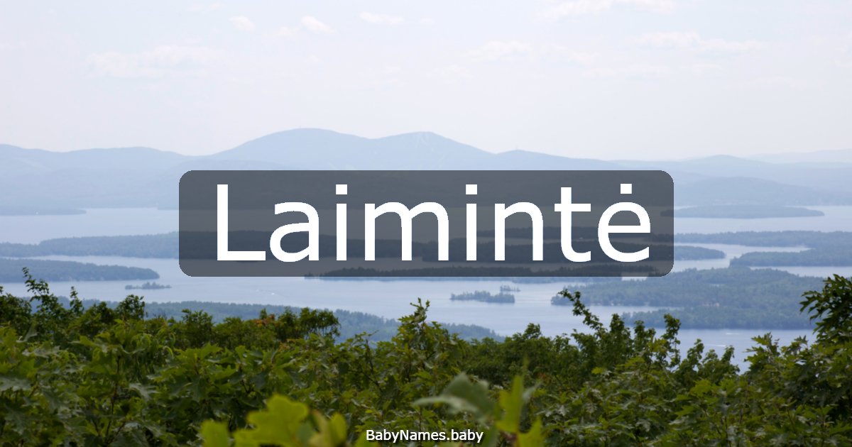Laimintė