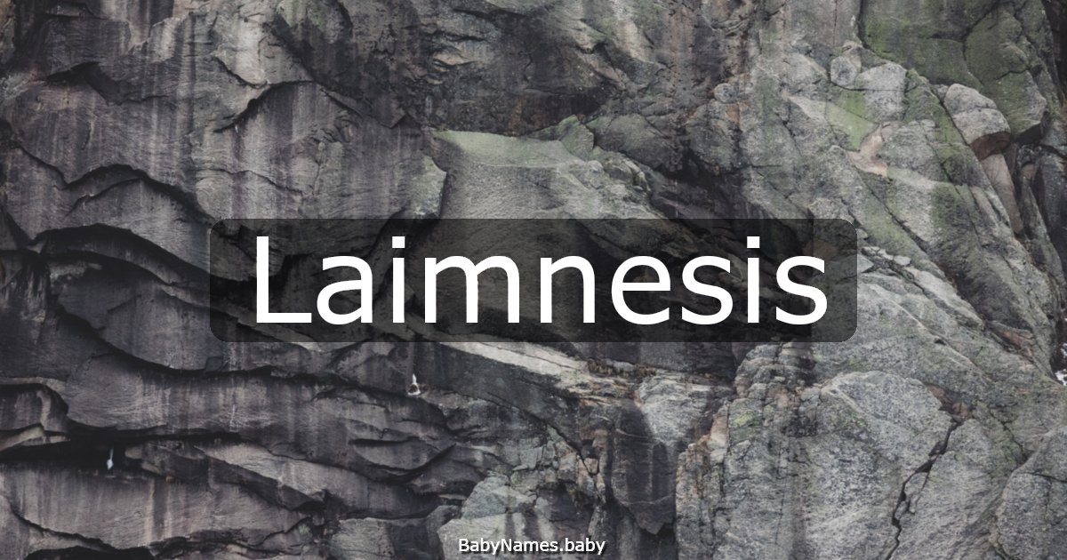 Laimnesis