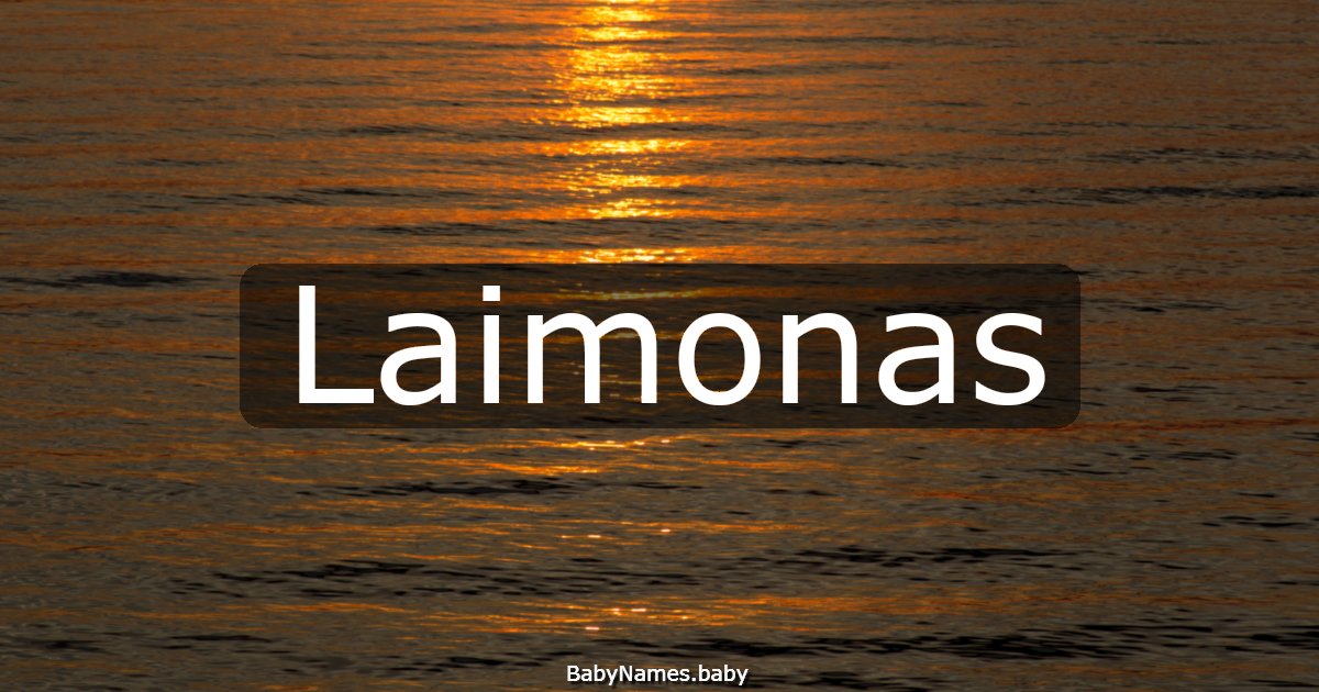 Laimonas