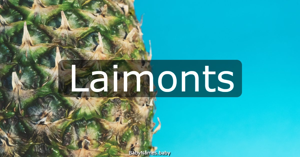 Laimonts