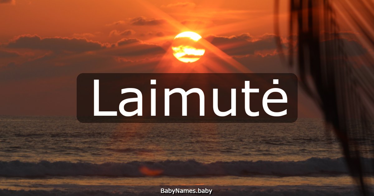 Laimutė