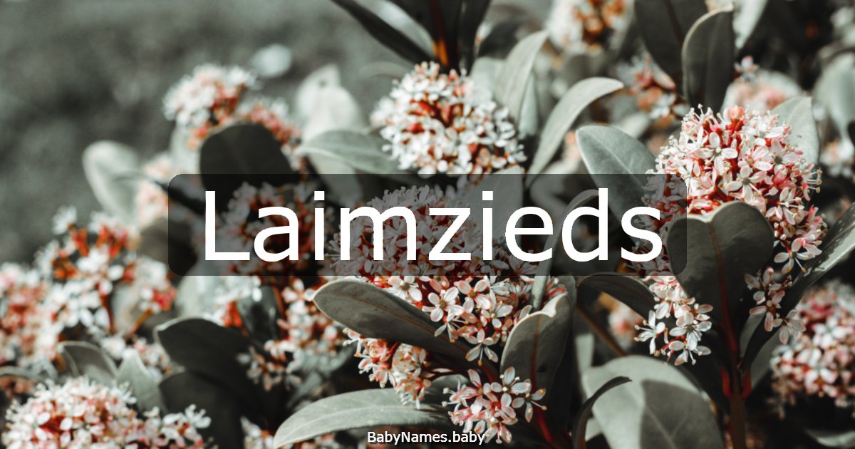 Laimzieds