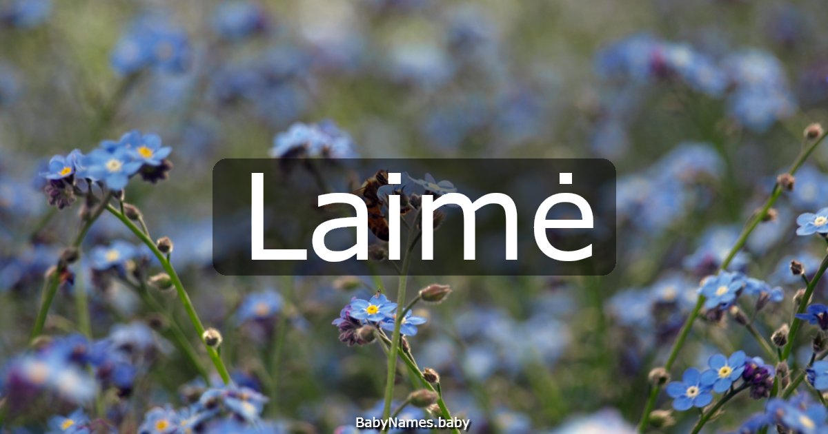 Laimė
