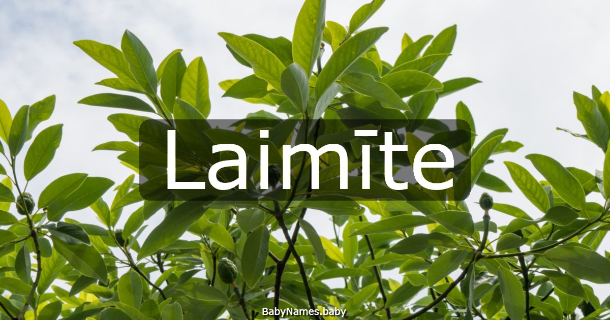 Laimīte
