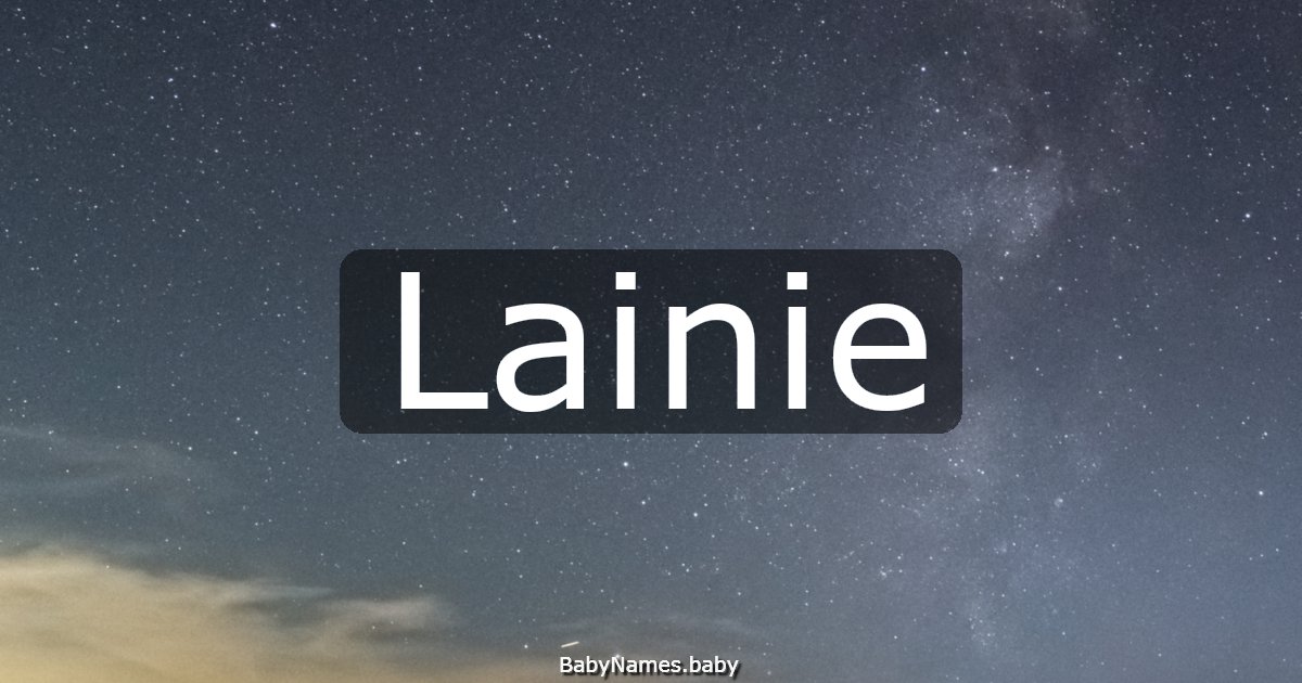 Lainie