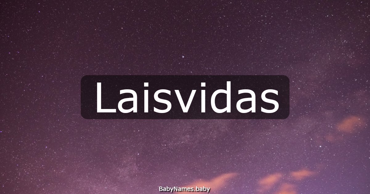 Laisvidas