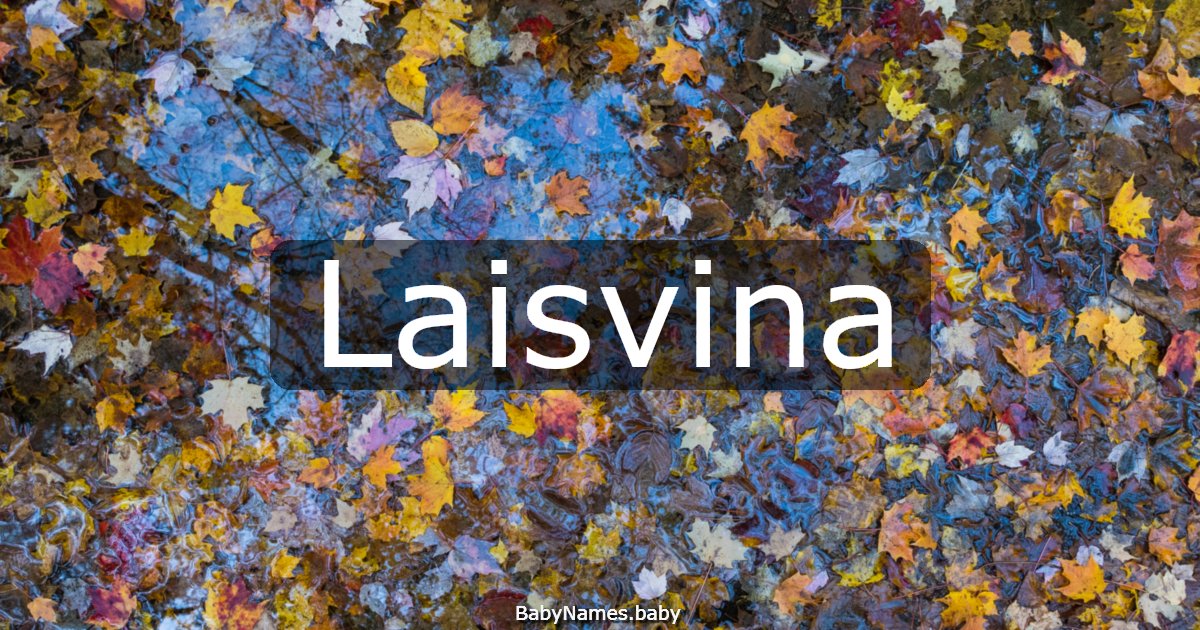 Laisvina