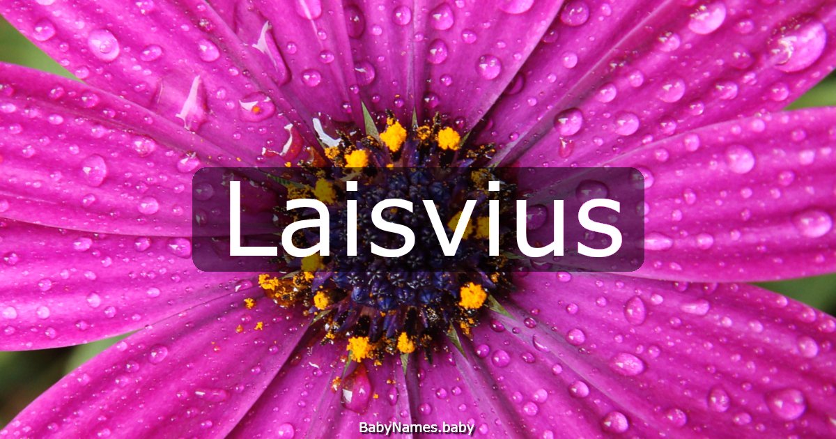 Laisvius