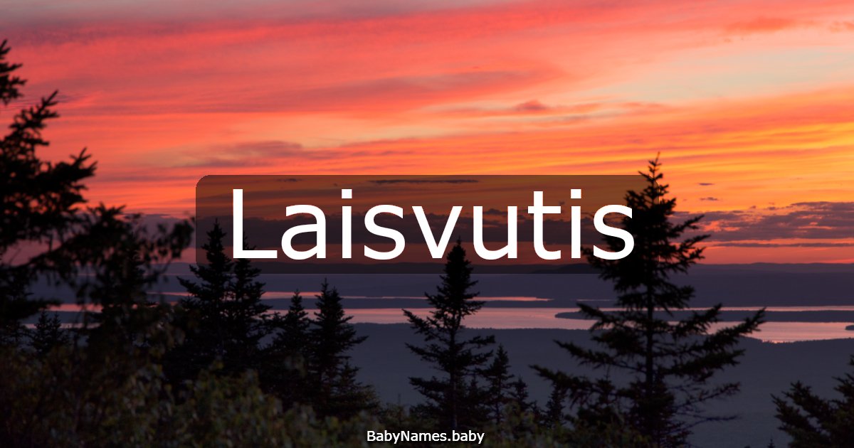 Laisvutis