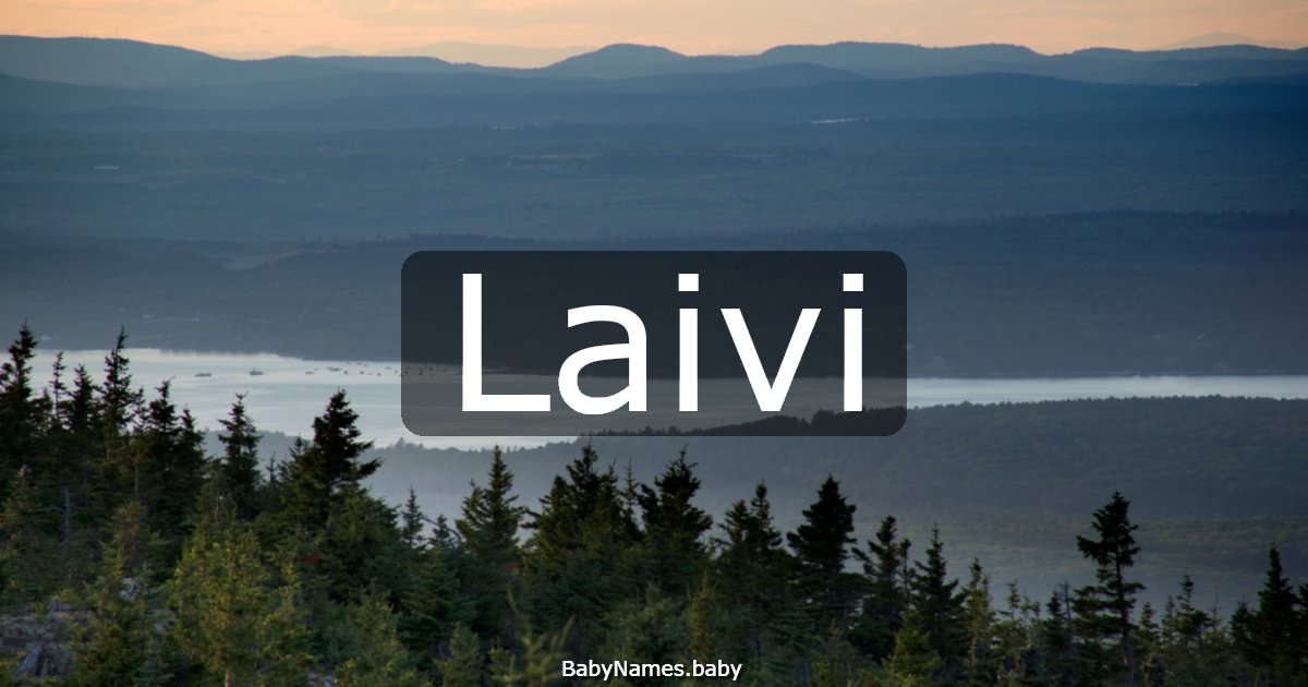 Laivi