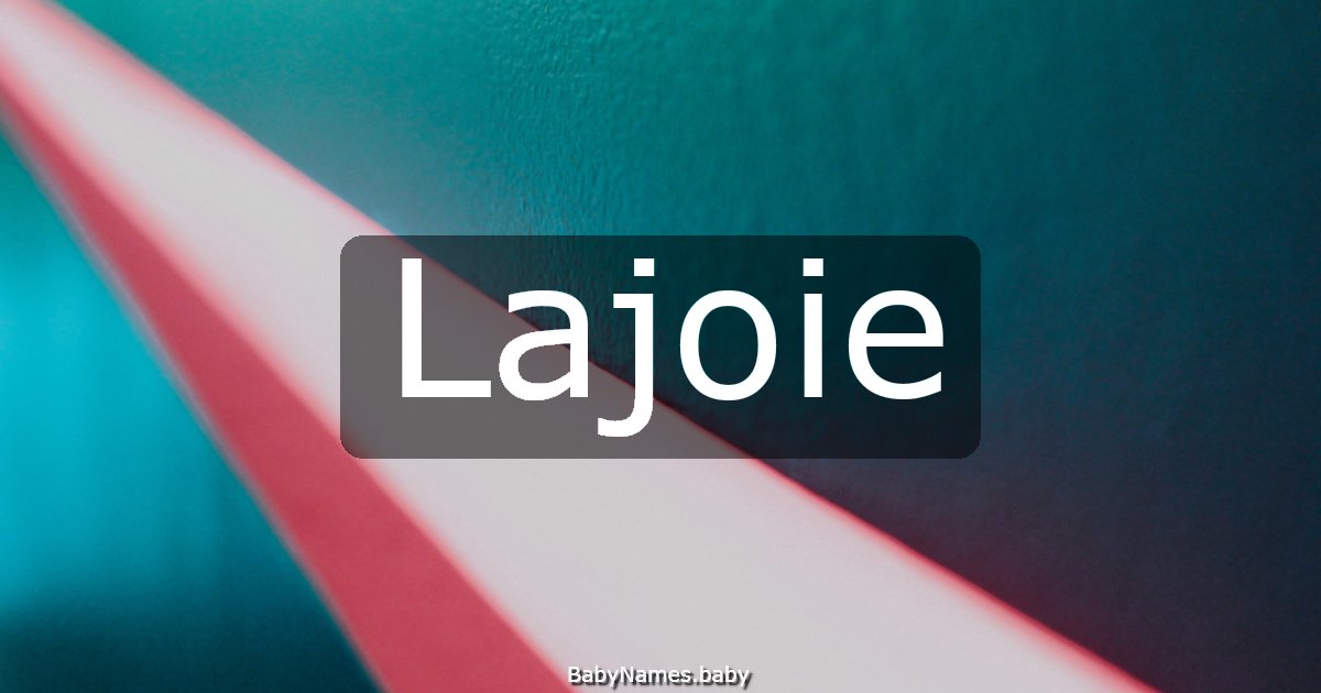 Lajoie