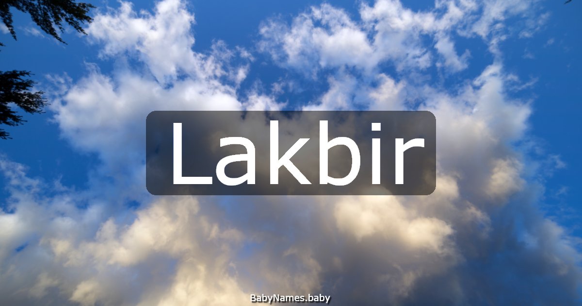 Lakbir