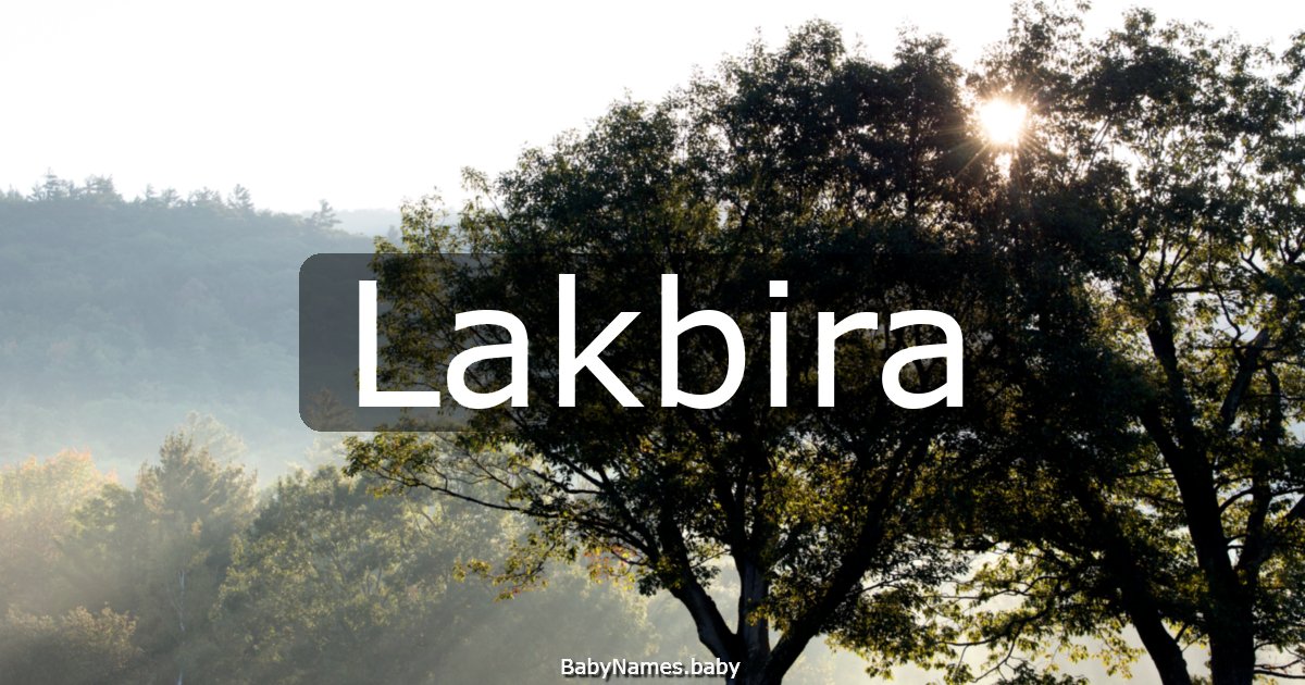 Lakbira