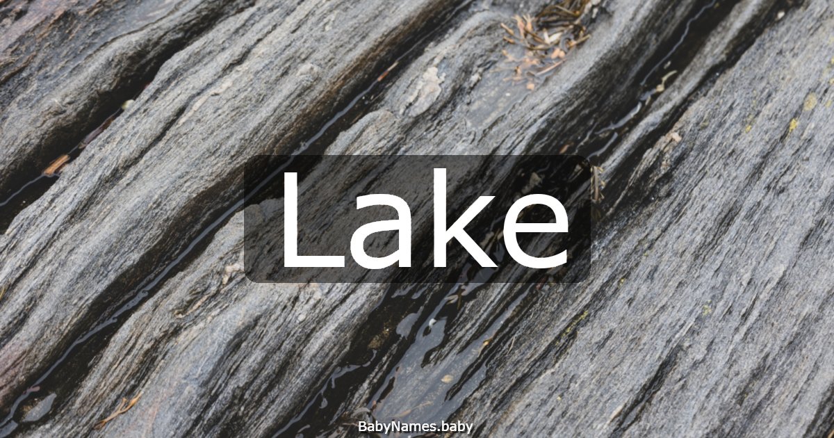 Lake