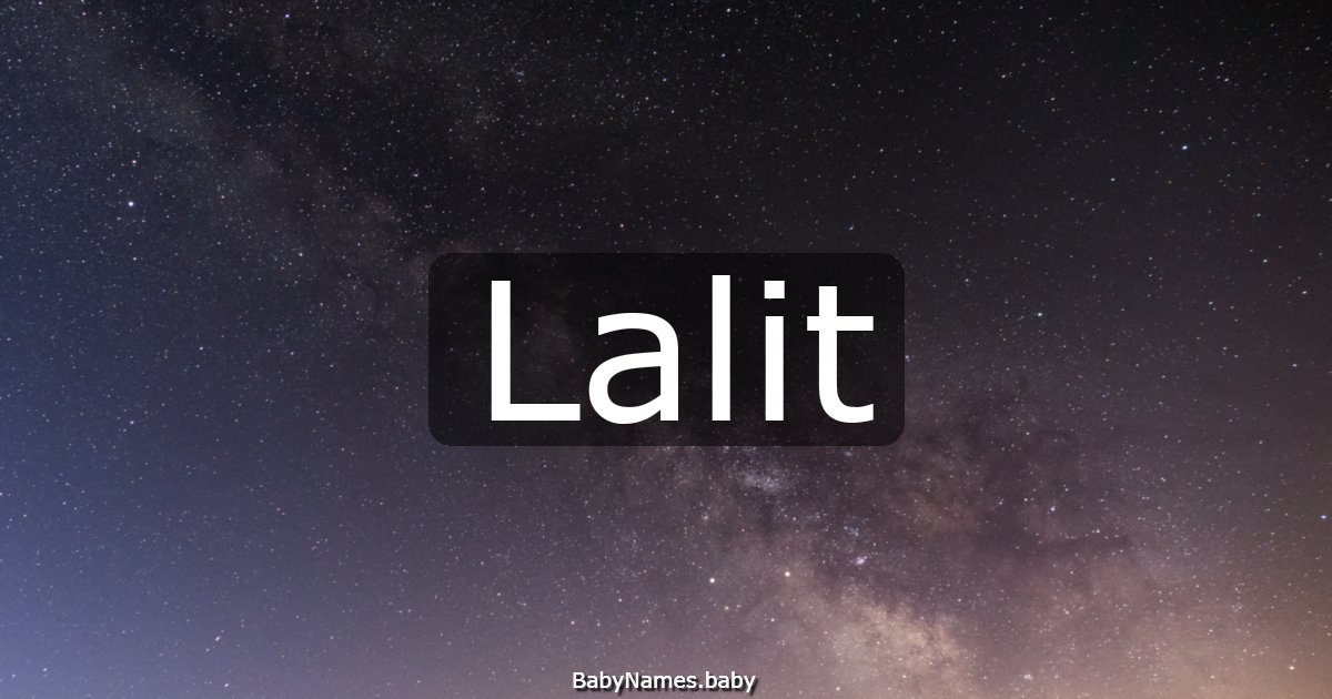 Lalit