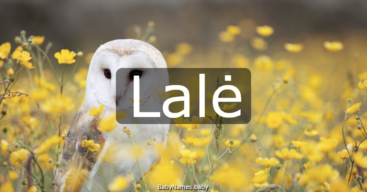 Lalė