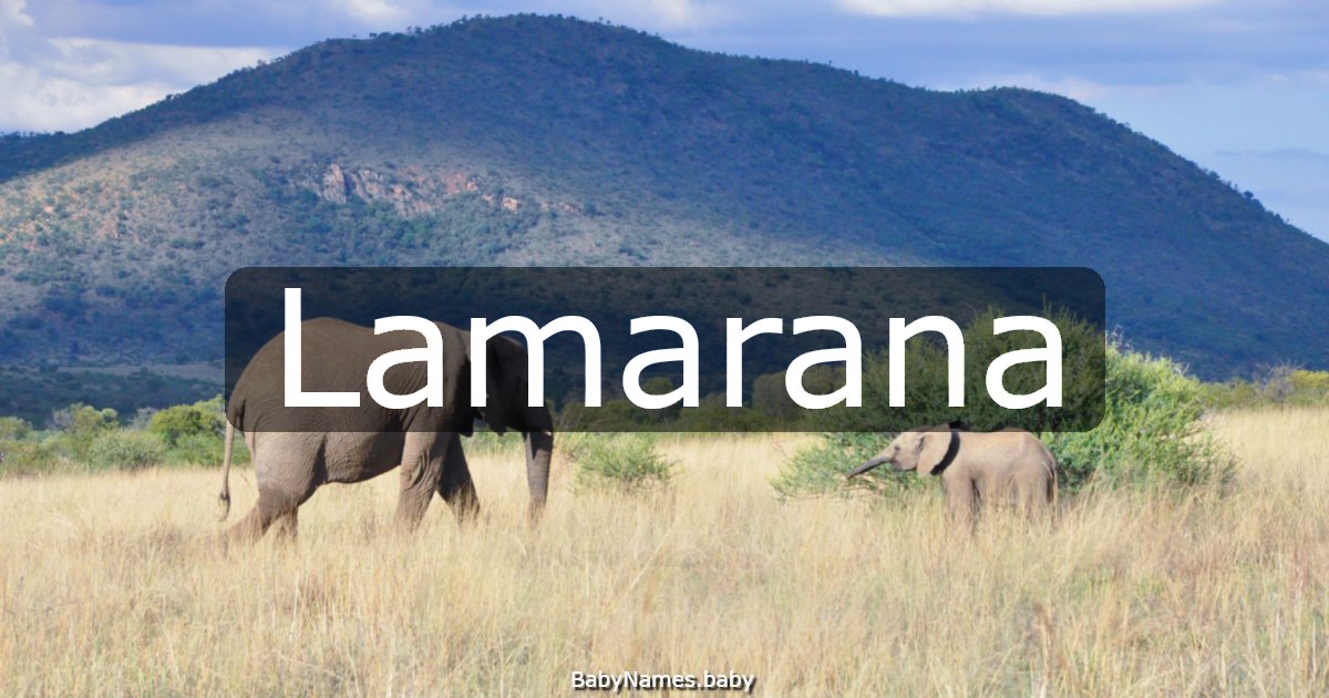Lamarana