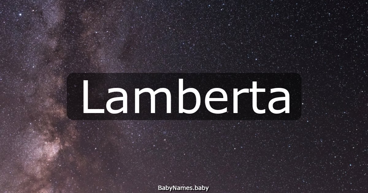 Lamberta