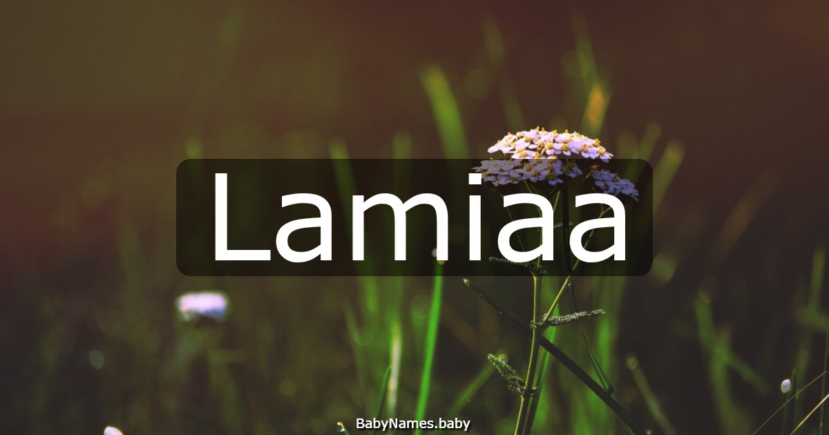 Lamiaa