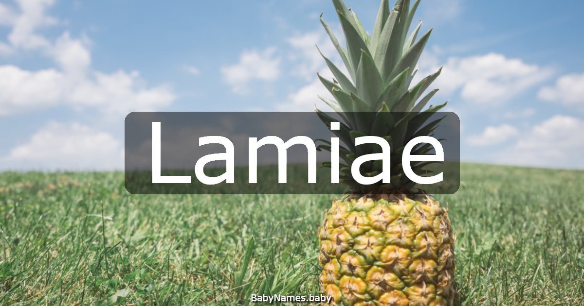 Lamiae