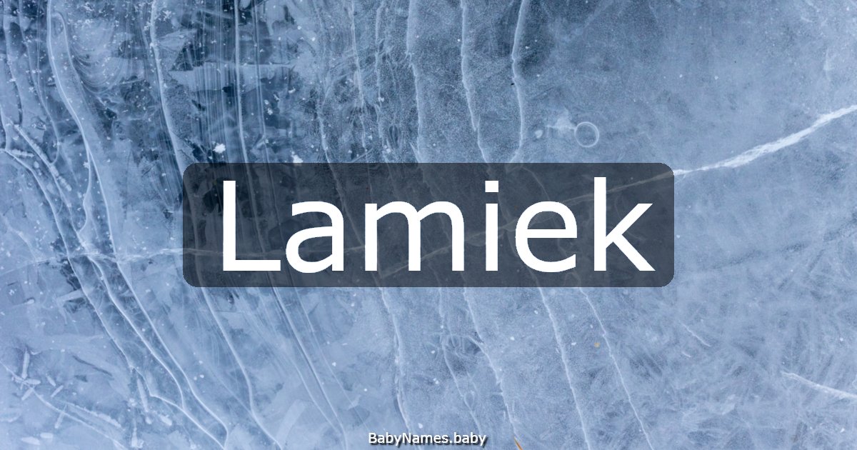 Lamiek