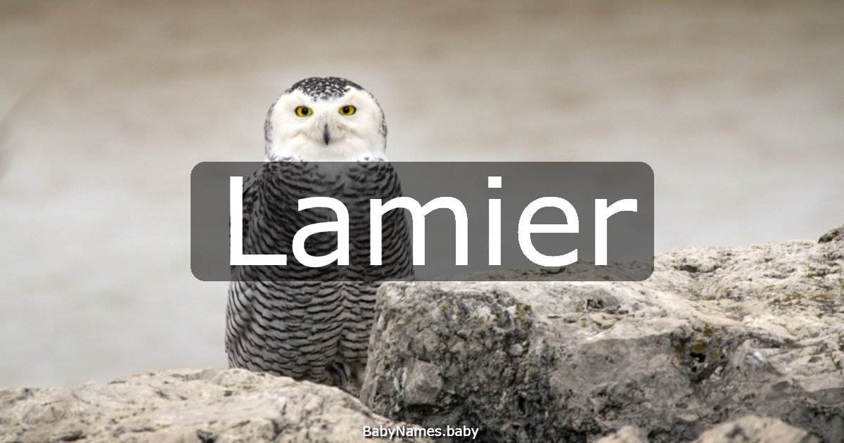 Lamier