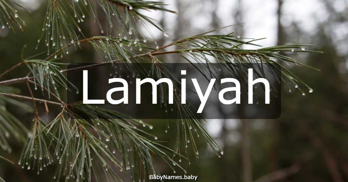 Lamiyah